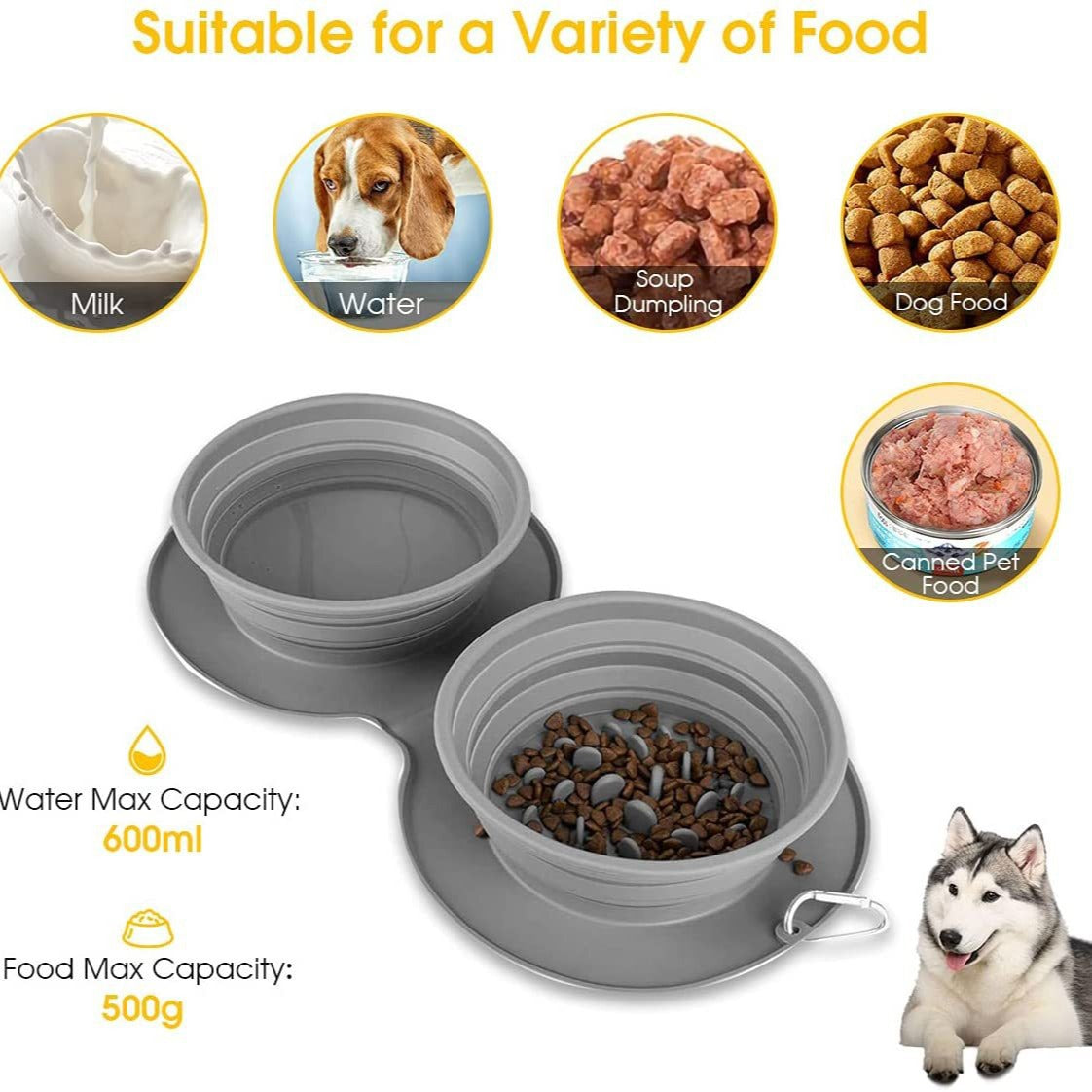 Foldable Pet Bowl