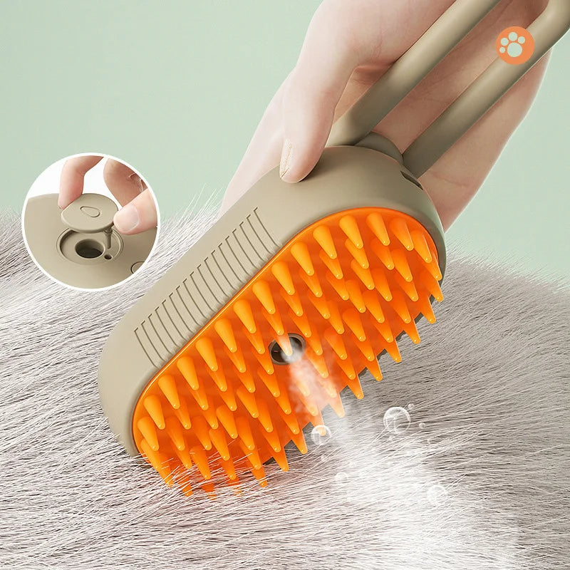 3 in 1 Pet Steam Brush