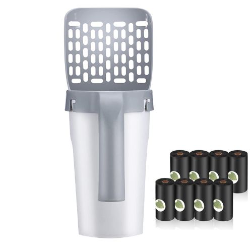 Cat Litter Shovel with trash bag