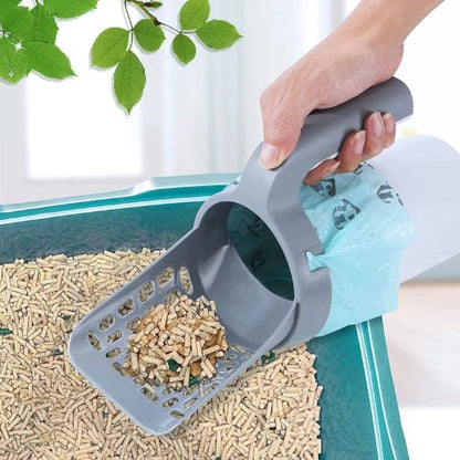 Cat Litter Shovel with trash bag